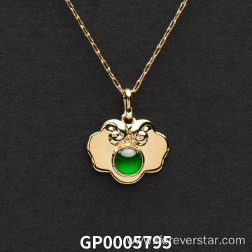 Wedding Green Jadeite Pendant